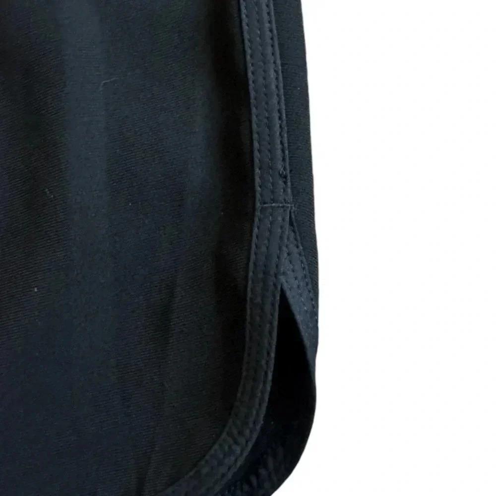 J. Crew Black Crepe Athletic style Mini skirt 8 - Picture 3 of 8